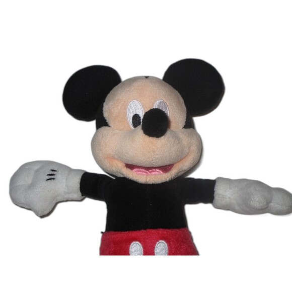 Disney Store Mickey Mouse 10" Plush Bean Bag Stuffed Animal - Picture 2 of 7